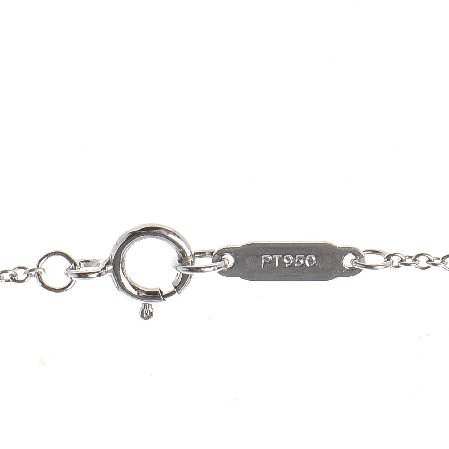 Platinum Diamond Lock Pendant