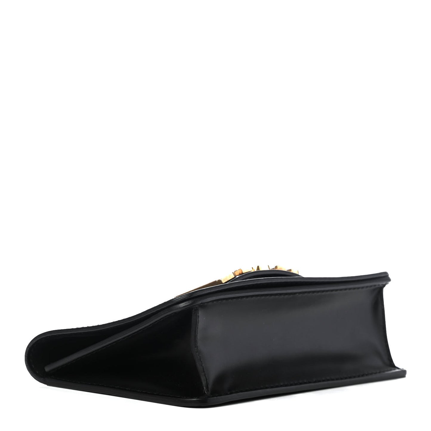 Smooth Calfskin Dio(r)evolution Flap Clutch Black