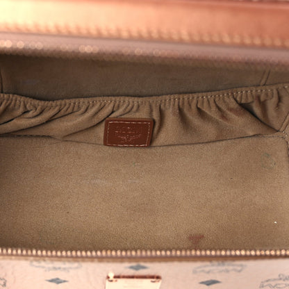 MCM Metallic Visetos Vanity Case Champagne Gold 4 of 8