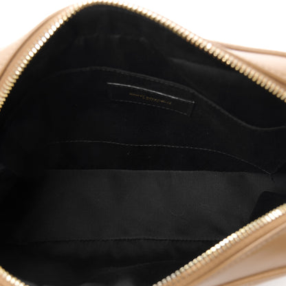 Saint Laurent Calfskin Matelasse Monogram Lou Camera Bag Cinnamon 5 of 10