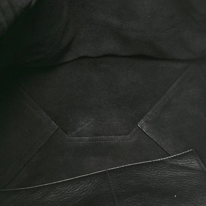 Celine Soft Grained Calfskin Small Belt Cabas Phantom Black 5 of 9