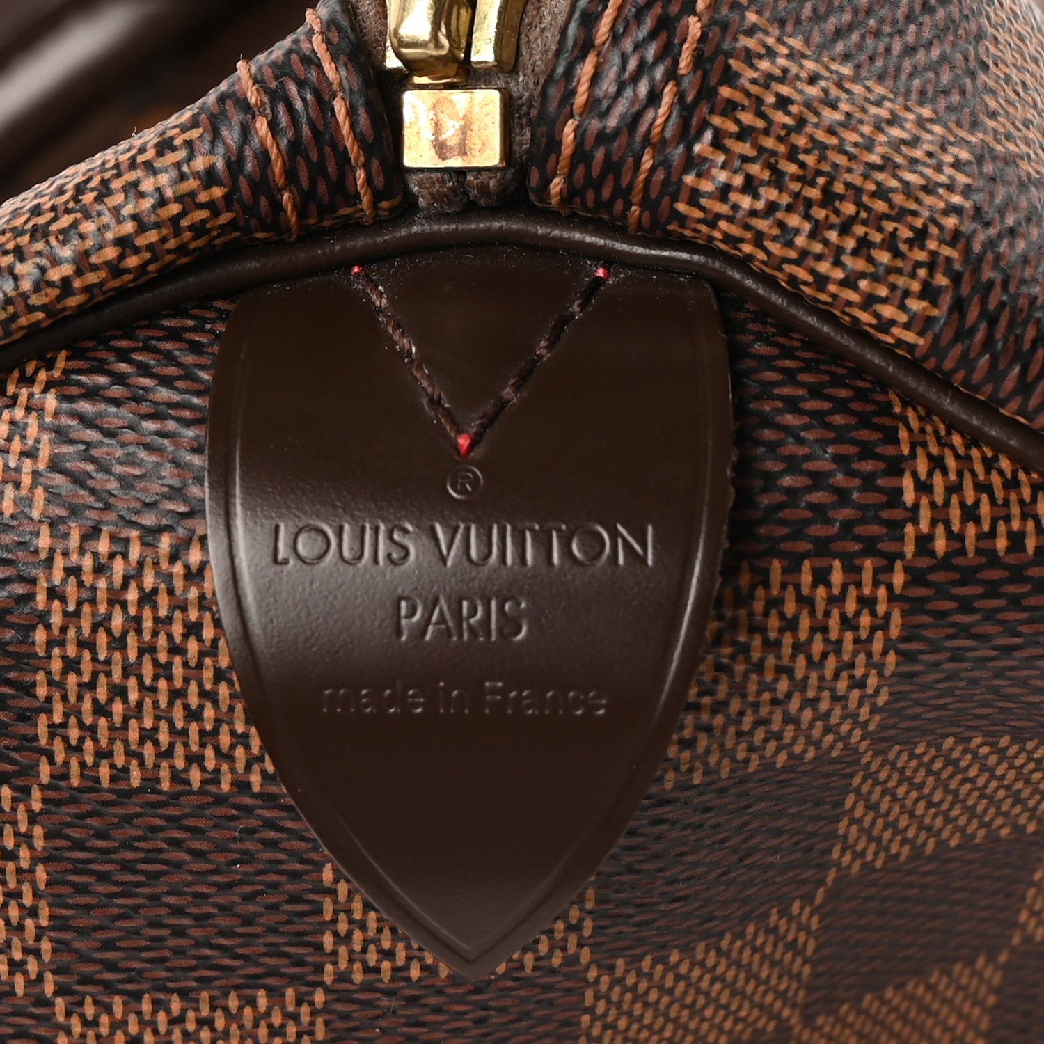 Louis Vuitton Damier Ebene Speedy 35 5 of 8
