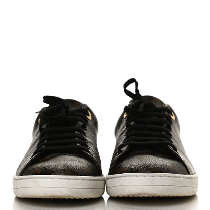 Louis Vuitton Patent Monogram Frontrow Sneakers 39 2 of 9