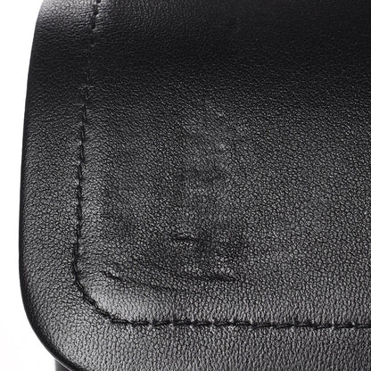 Chanel Lambskin Quilted Medium Double Flap Black 9 of 10