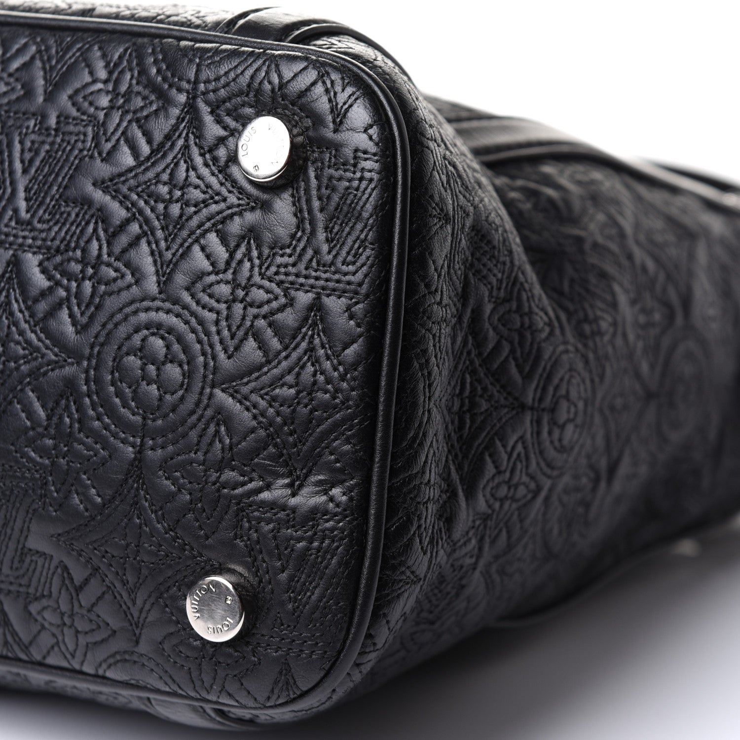 Louis Vuitton Monogram Lambskin Antheia Ixia PM Black 9 of 10