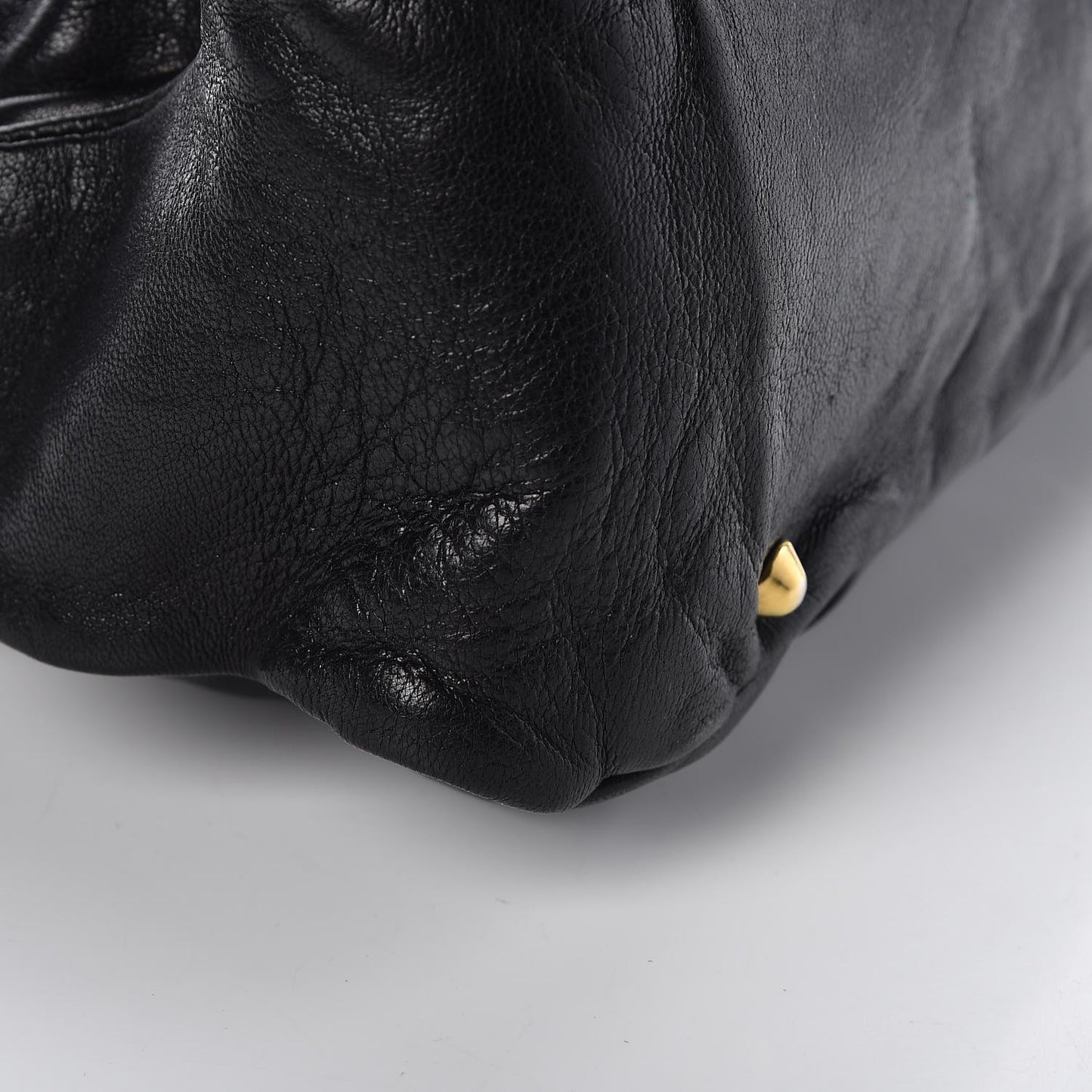 Lambskin Heloise Satchel Black