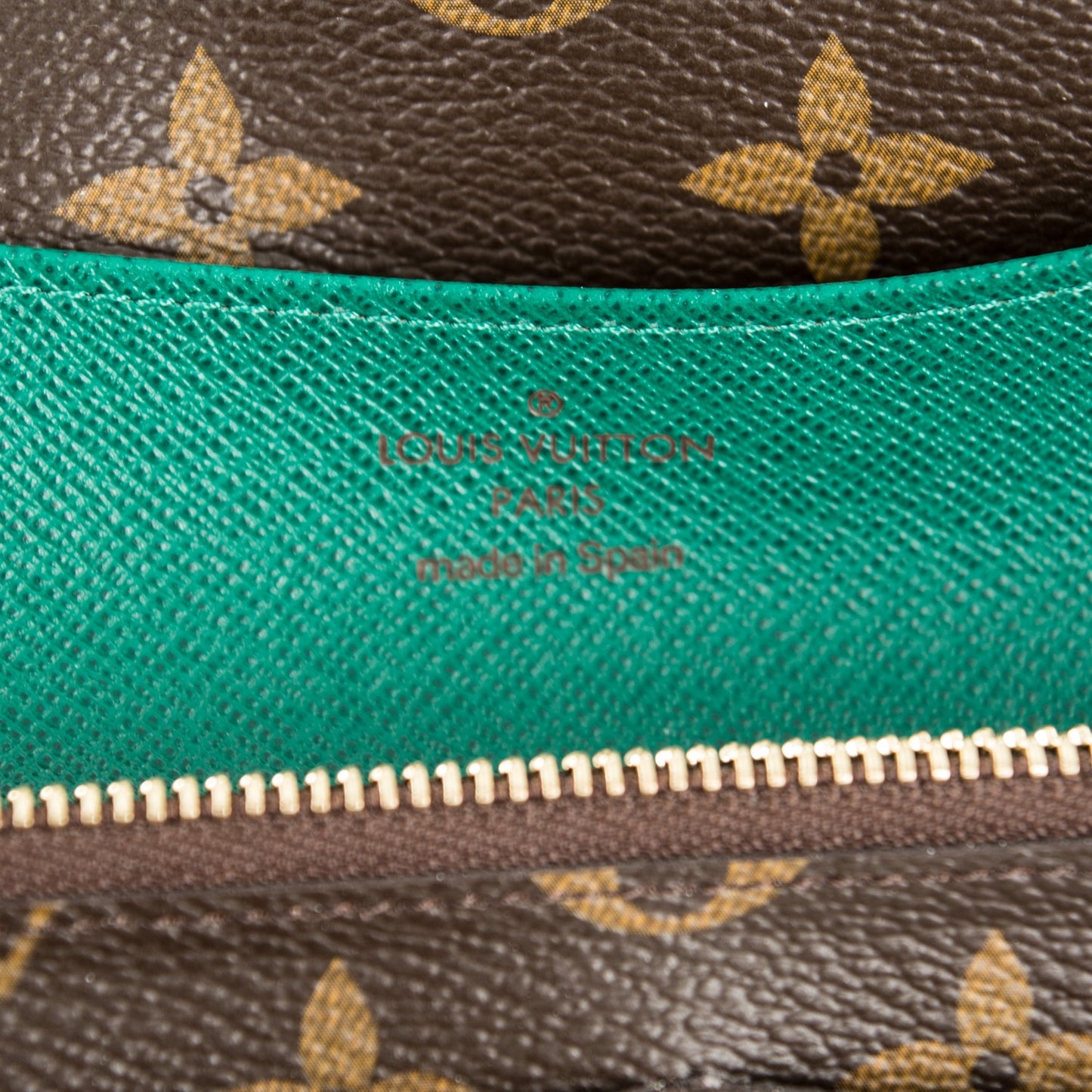 Monogram Emilie Wallet Vert