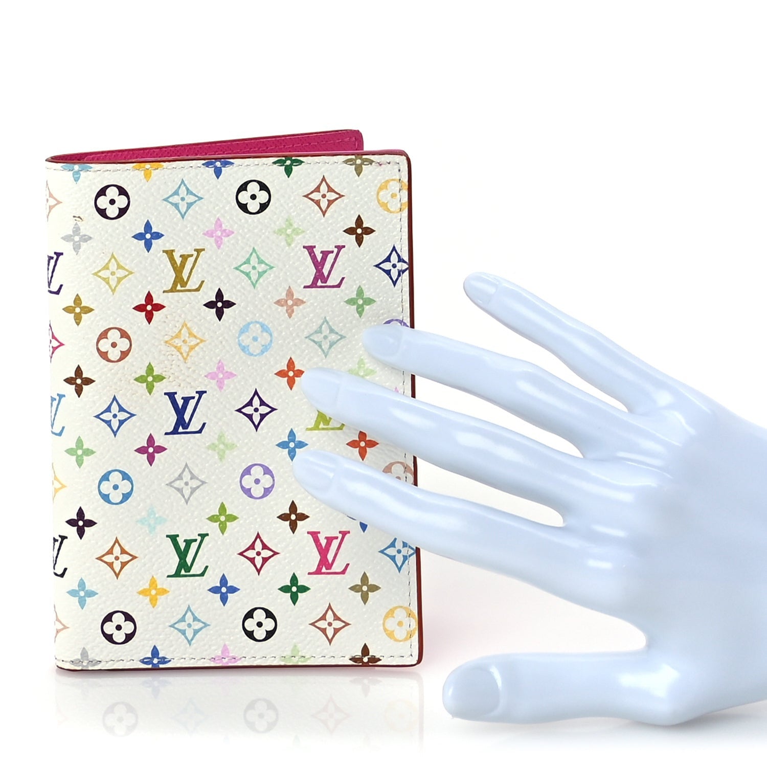 Louis Vuitton LV X TM Monogram Multicolor Passport Cover White 2 of 7