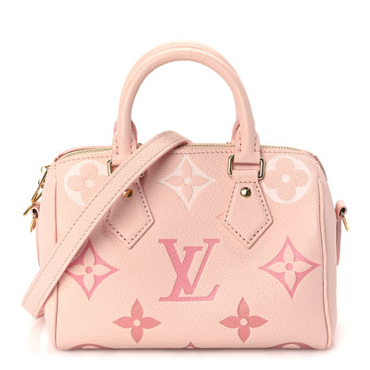 Louis Vuitton Empreinte Monogram Giant Speedy Bandouliere 20  Degrade Rose Pink 1 of 8