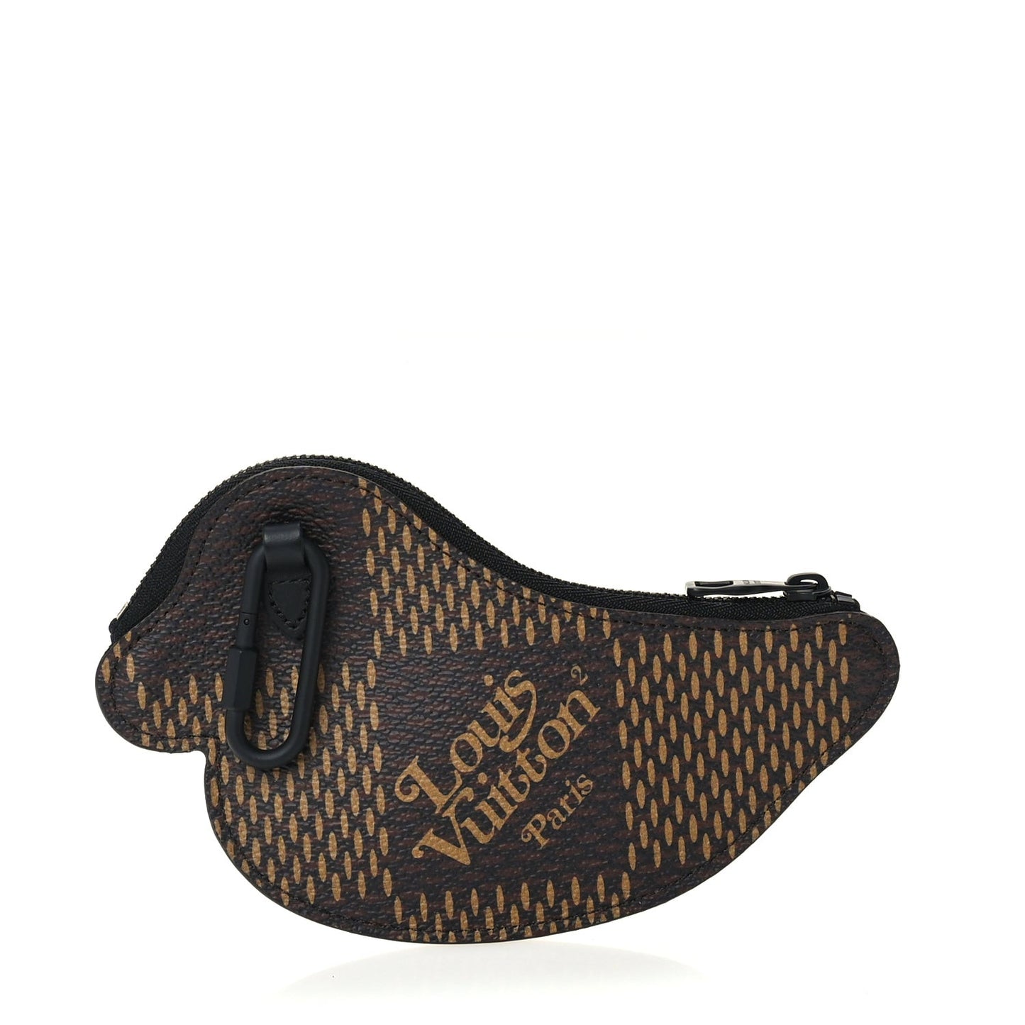 X NIGO Giant Damier Ebene Mountain Duck Coin Purse