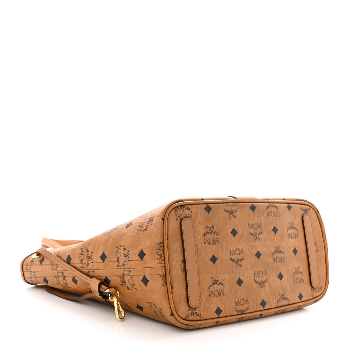 Visetos Small Liz Reversible Shopper Tote Cognac