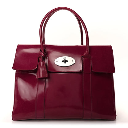Mulberry Patent Bayswater  Purple 1 of 8
