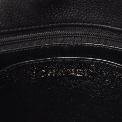 Chanel Caviar Quilted Medium Flap Shoulder Bag Black 6 of 9
