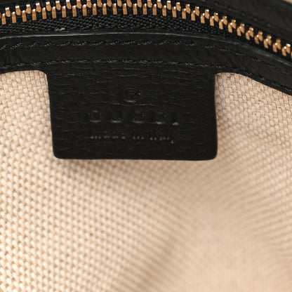 Gucci Pebbled Calfskin Medium Soho Bowler Black 5 of 8