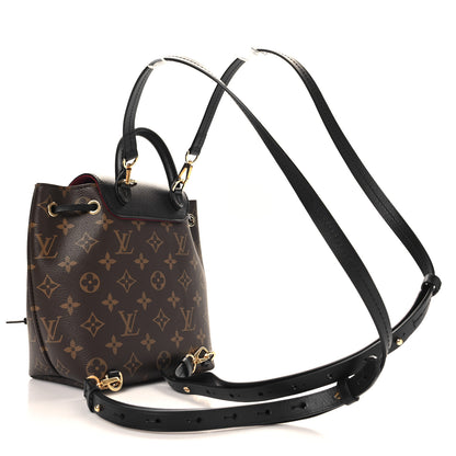 Louis Vuitton Monogram BB Montsouris NM Backpack Black 3 of 9
