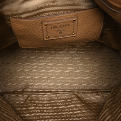 Prada Vitello Daino Tote Caramel 4 of 8