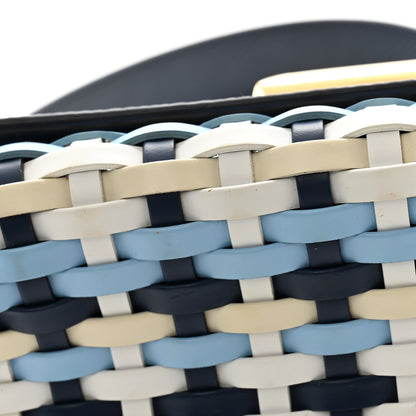 Louis Vuitton Epi Guinguette Twist Shoulder Bag MM Indigo Blue 11 of 13