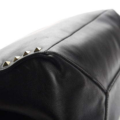 Valentino Garavani Nappa Medium Rockstud Soft Tote Black 8 of 14