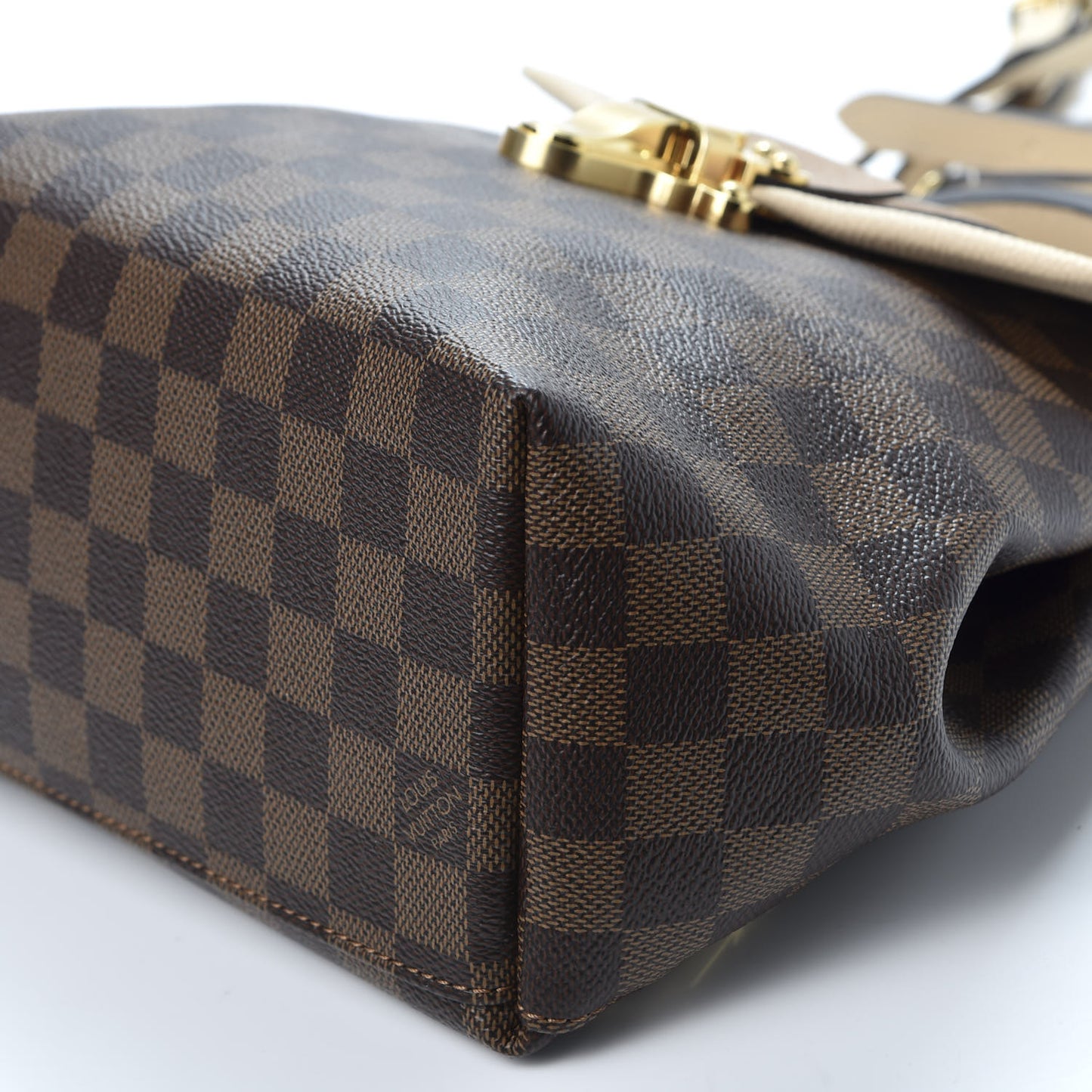 Damier Ebene Clapton Backpack Creme