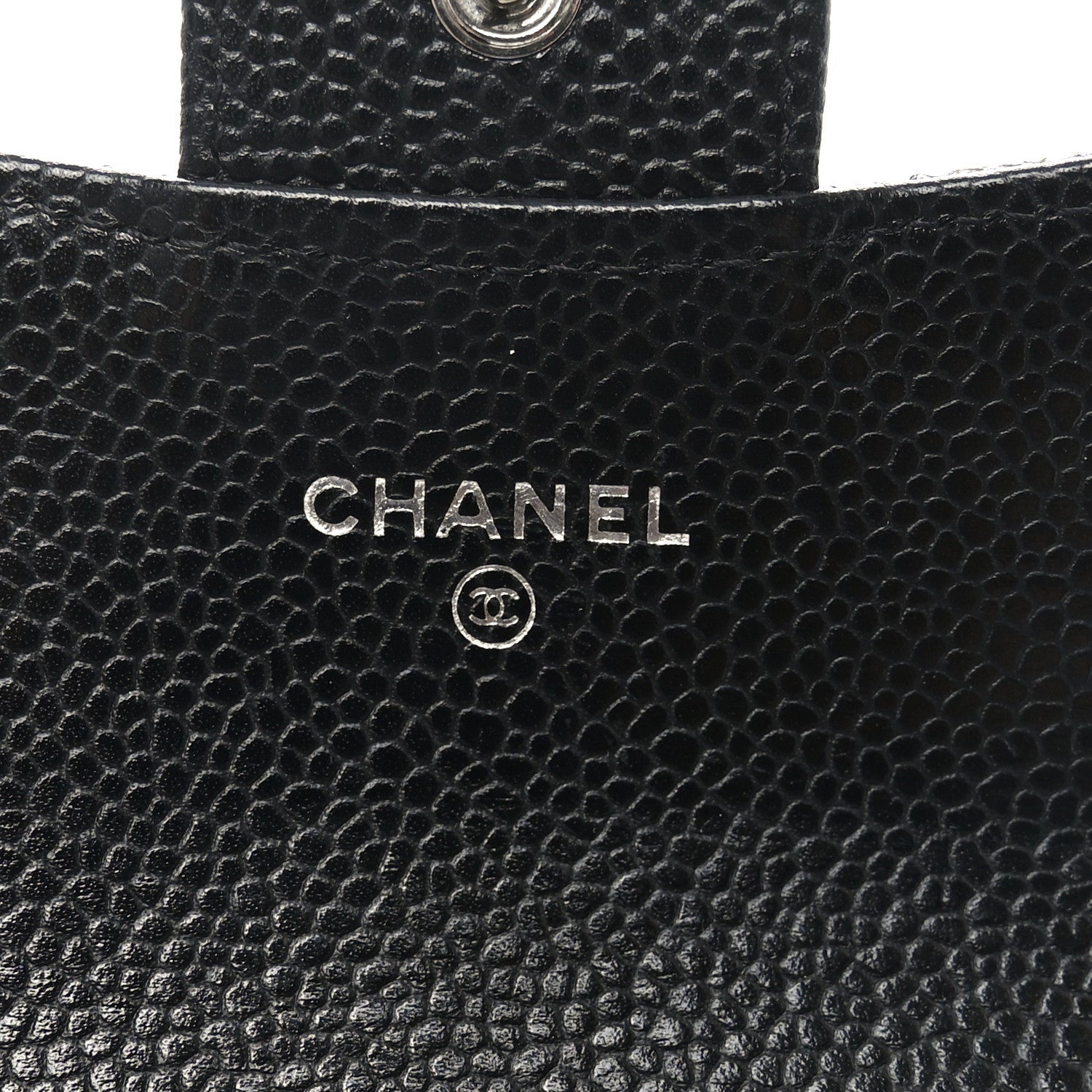 Chanel Caviar Quilted Flap Card Holder Black 5 of 7