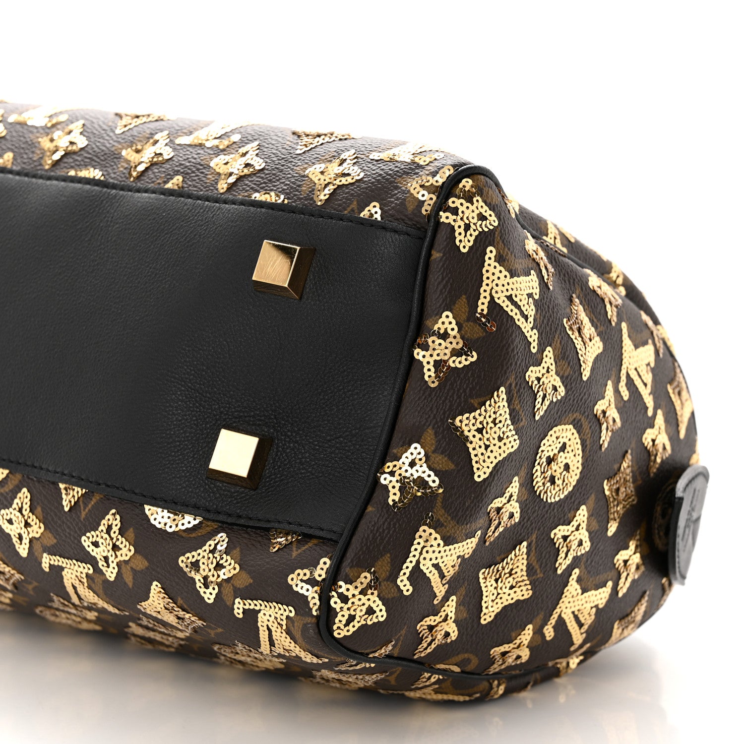 Louis Vuitton Monogram Sequins Eclipse Speedy 28 Gold 9 of 9