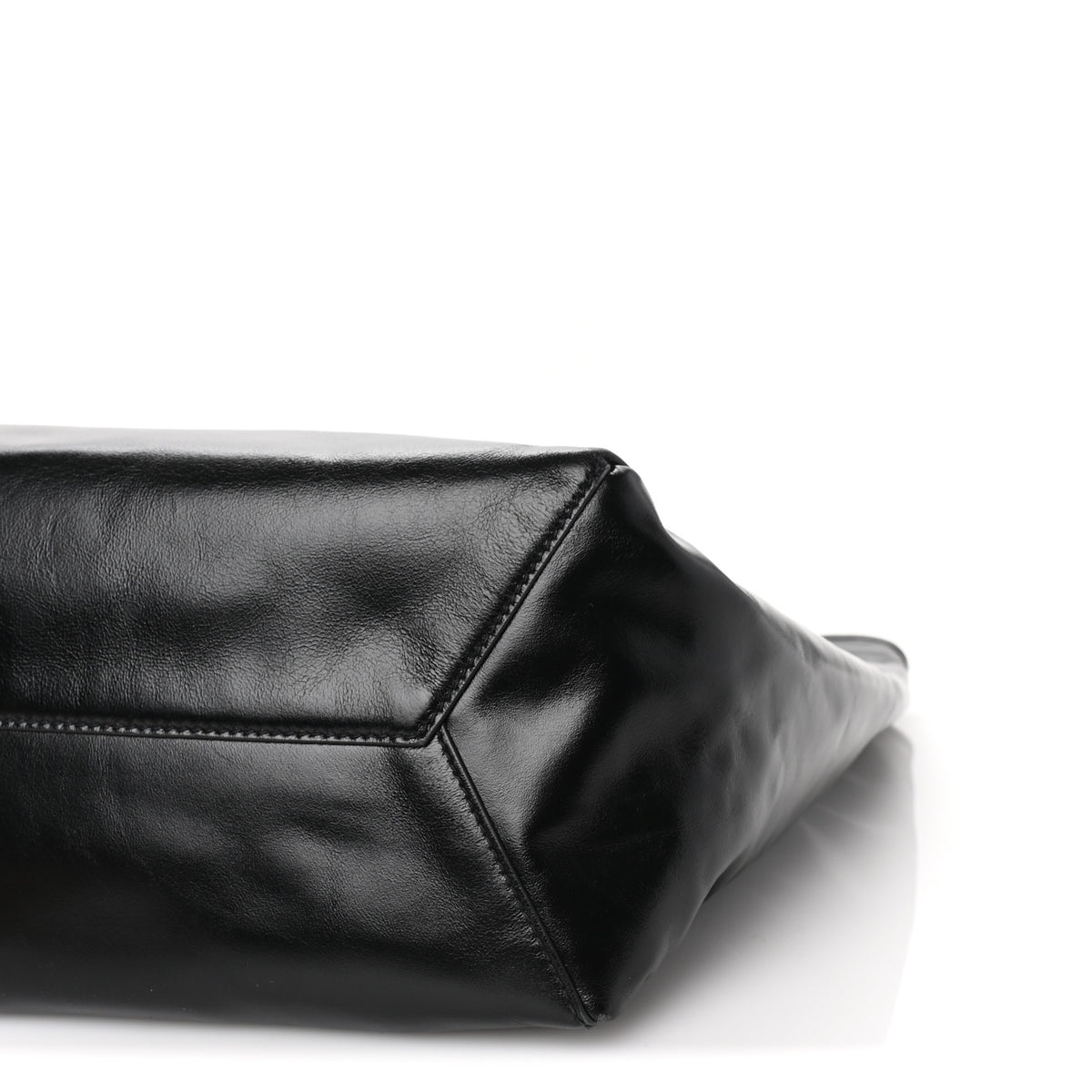 Miu Miu Nappa Large Ivy Tote Bag Black 8 of 8