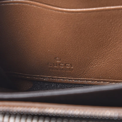 Gucci Python Microguccissima GG Zip Around Wallet Brown 7 of 9