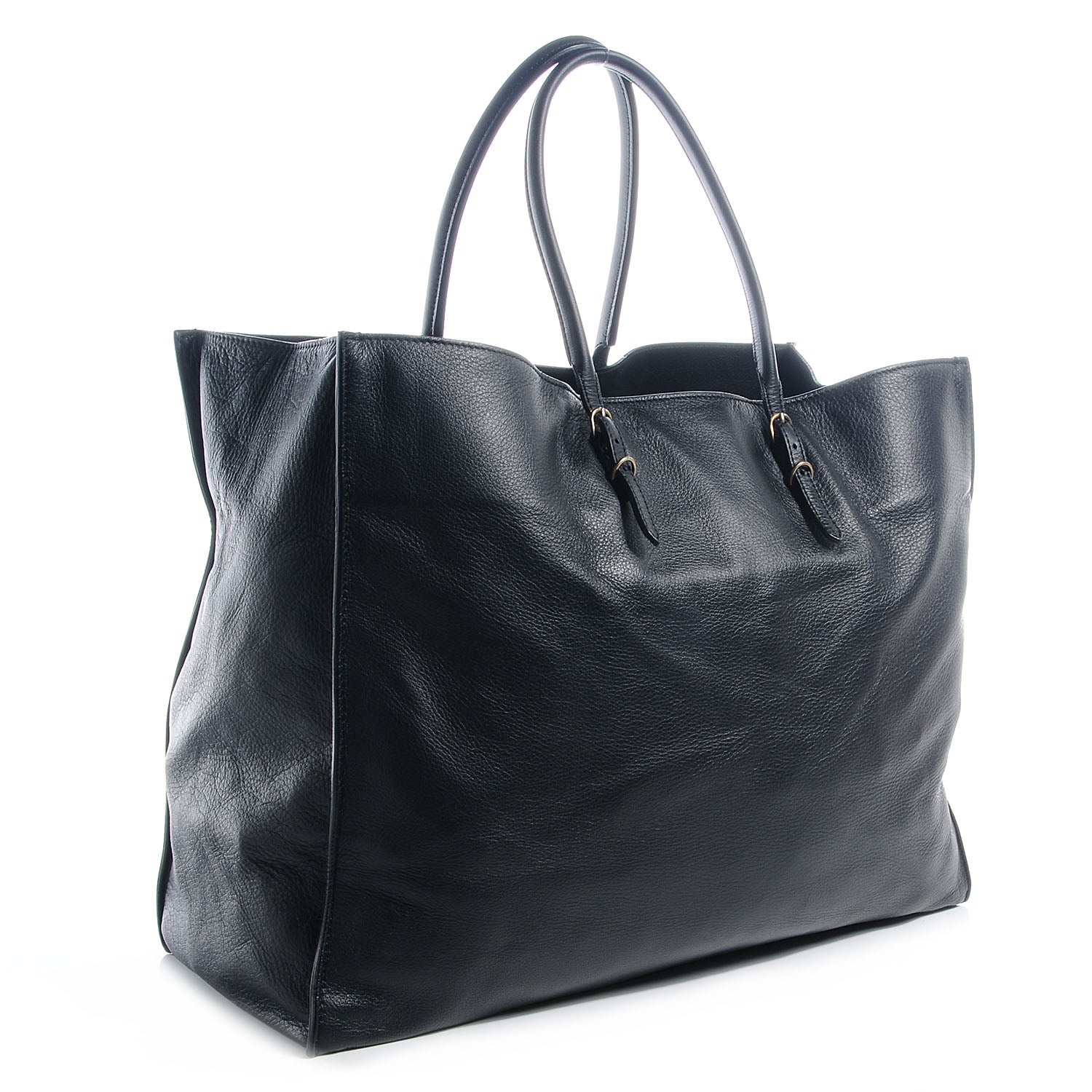 Balenciaga Supple Calfskin Papier A4 Tote Black 3 of 7