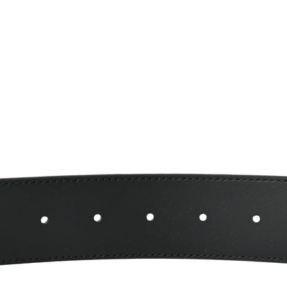Louis Vuitton Calfskin Monogram 40mm LV Initiales Reversible Belt 80 32 Black 4 of 5