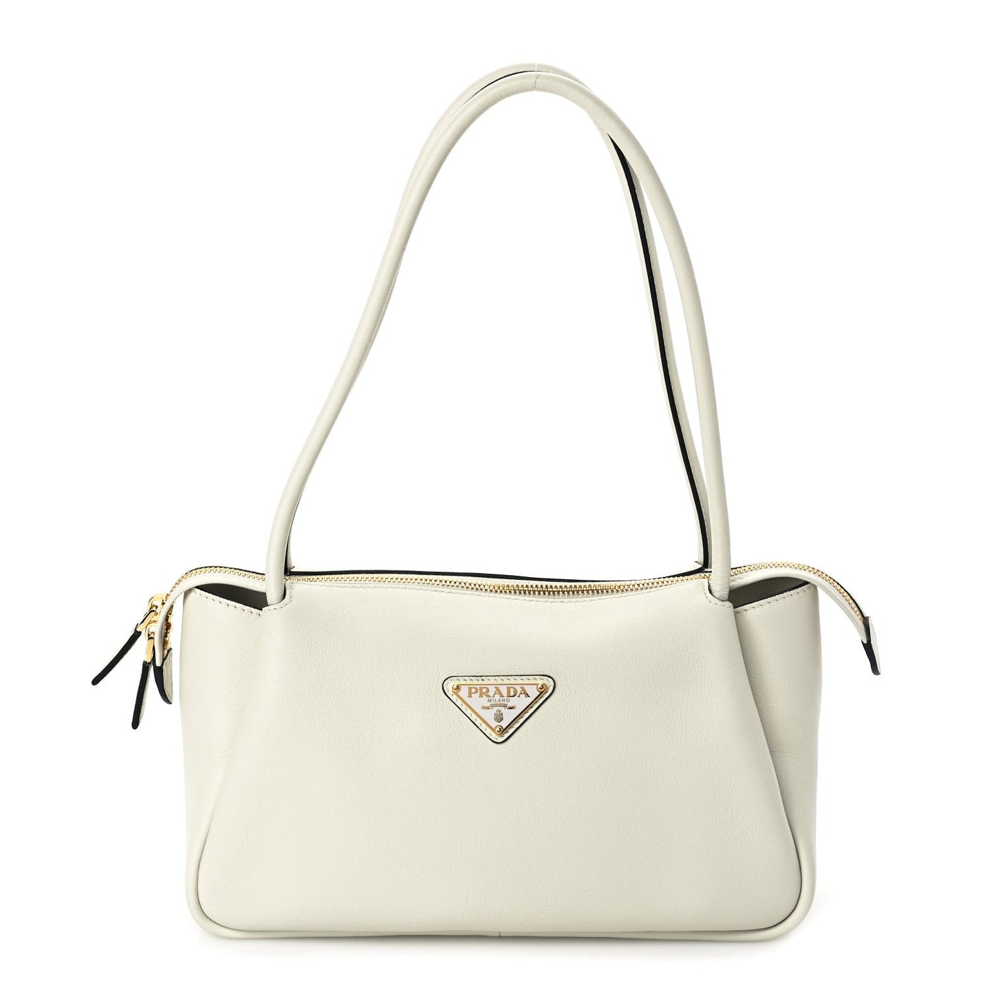 Soft Calfskin Medium Darling Shoulder Bag White