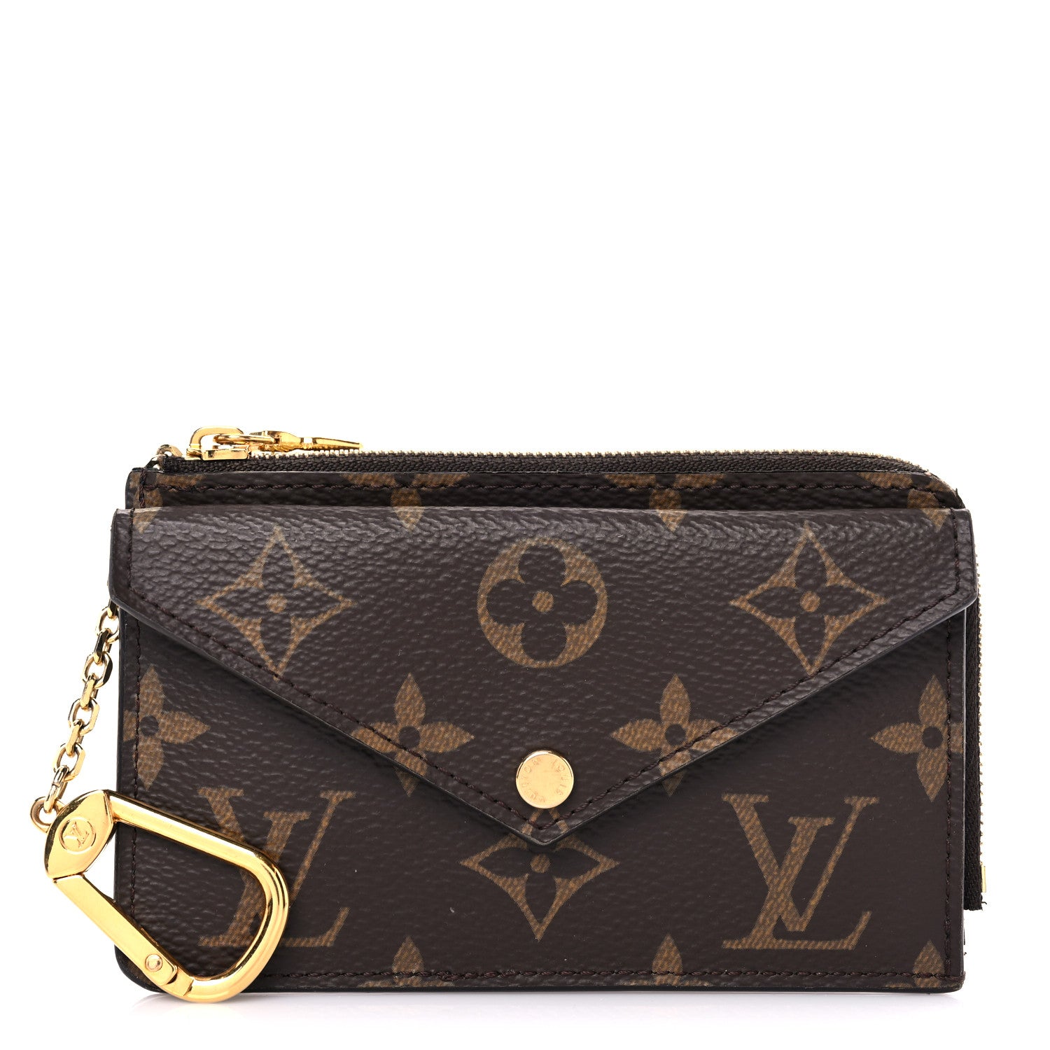 Louis Vuitton Monogram Recto Verso Card Holder Black 1 of 12