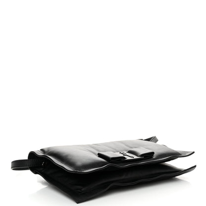 Salvatore Ferragamo Calfskin Mini Viva Bow Shoulder Bag Black 4 of 14