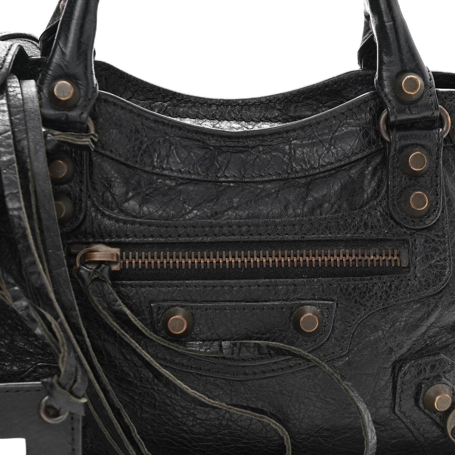 Balenciaga Agneau Classic Hardware Mini City Black 8 of 10