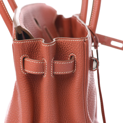 Hermes Taurillon Clemence Birkin 30 Sanguine 20 of 30