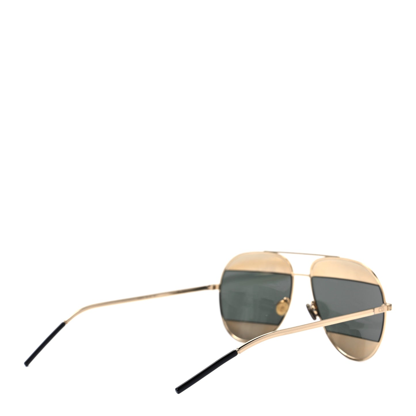 Split 1 Aviator Sunglasses Gold