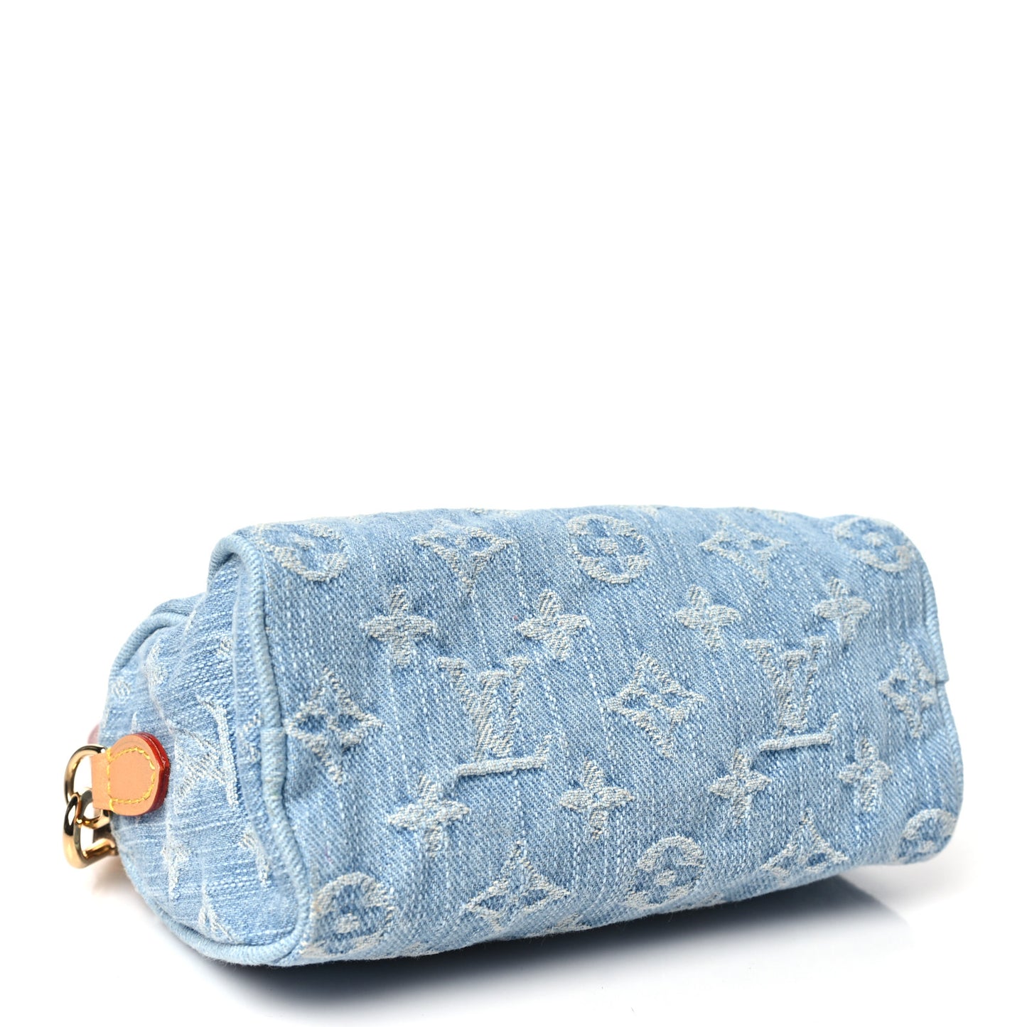 Monogram Denim Nano Speedy Sky Blue