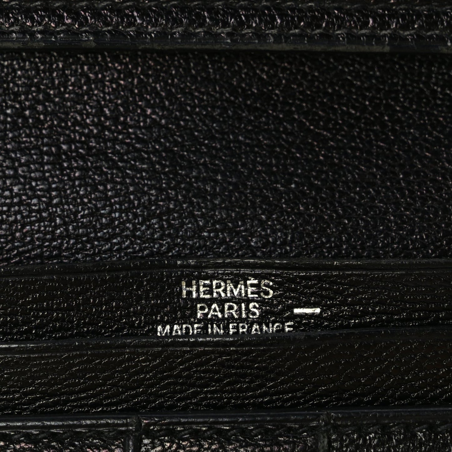 Lizard Varanus Niloticus Bearn Gusset Wallet Black