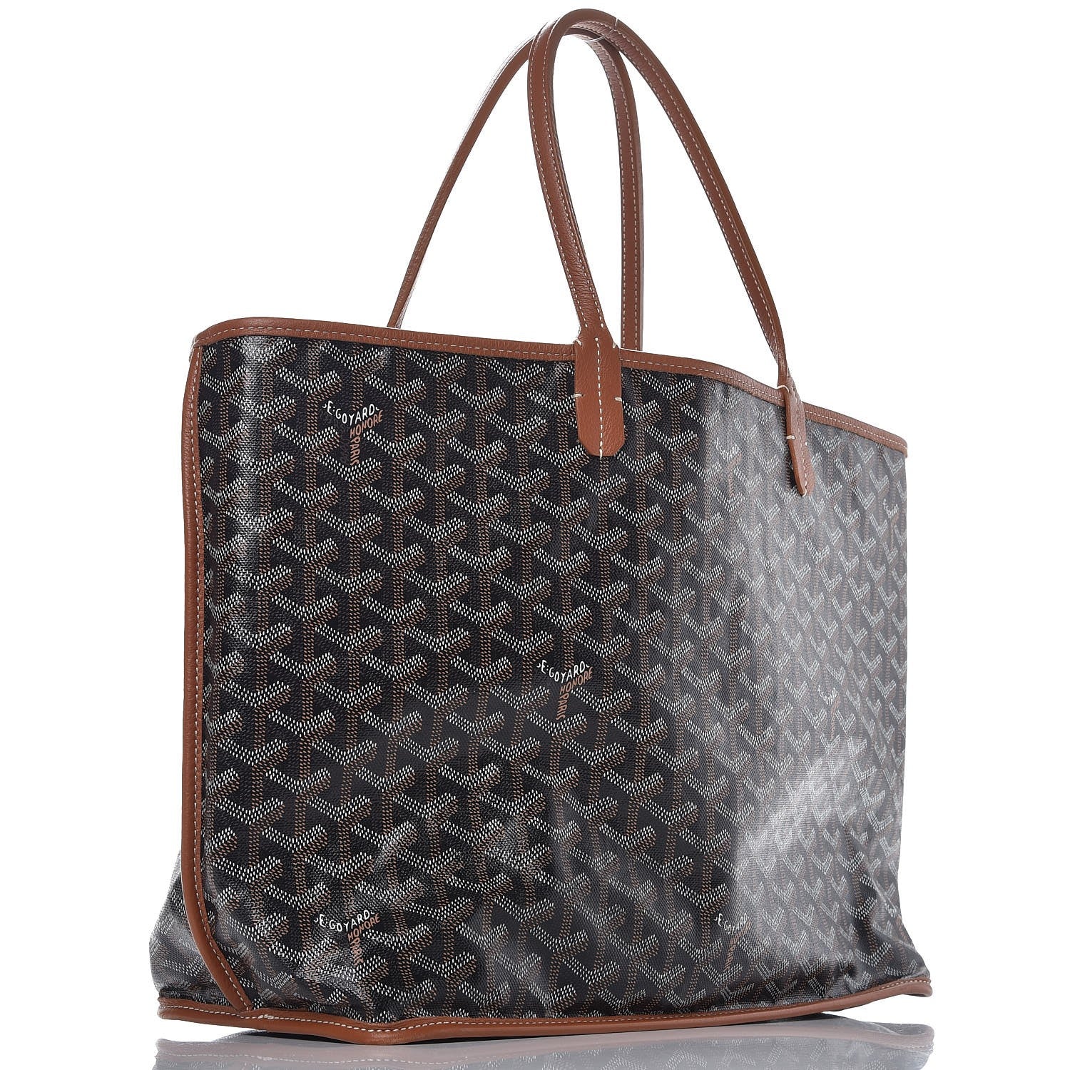 Goyard Goyardine Reversible Anjou PM Black Gold 4 of 9