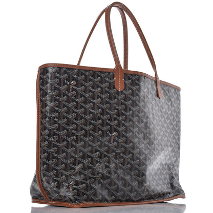 Goyard Goyardine Reversible Anjou PM Black Gold 4 of 9