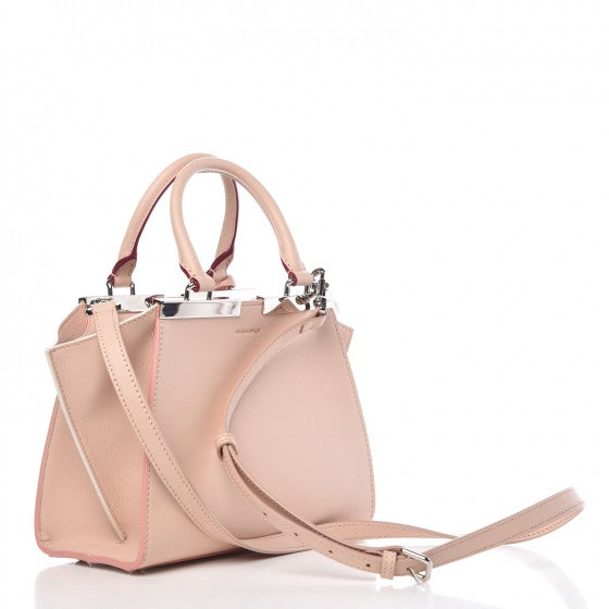 Fendi Vitello Dolce Mini 3Jours Tote Plaster 3 of 8