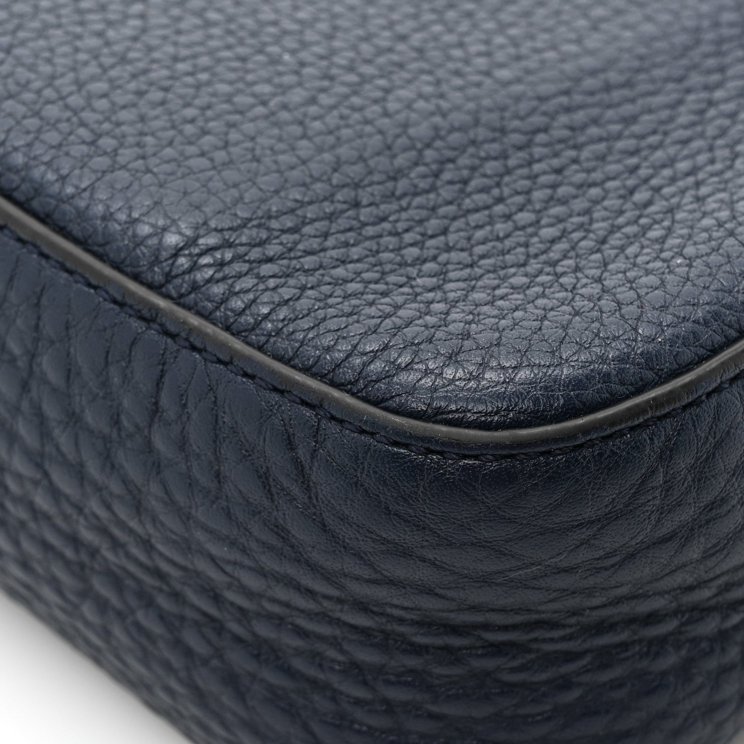 Fendi Cuoio Romano Selleria Baguette Indaco 12 of 14