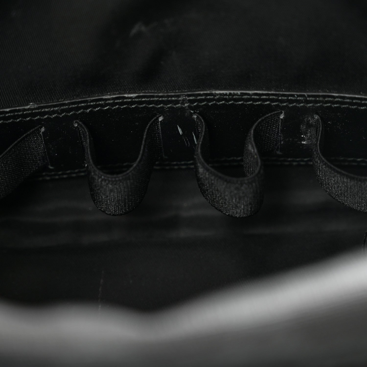 Gucci GG Supreme Monogram Toiletry Case Black Grey 11 of 13