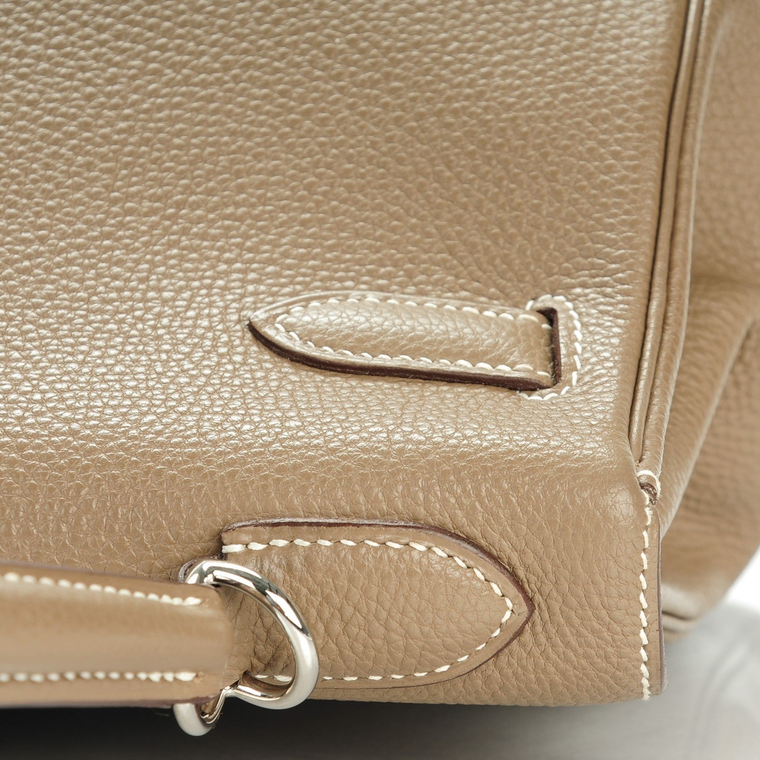 Hermes Togo Kelly Retourne 32 Etoupe 25 of 26