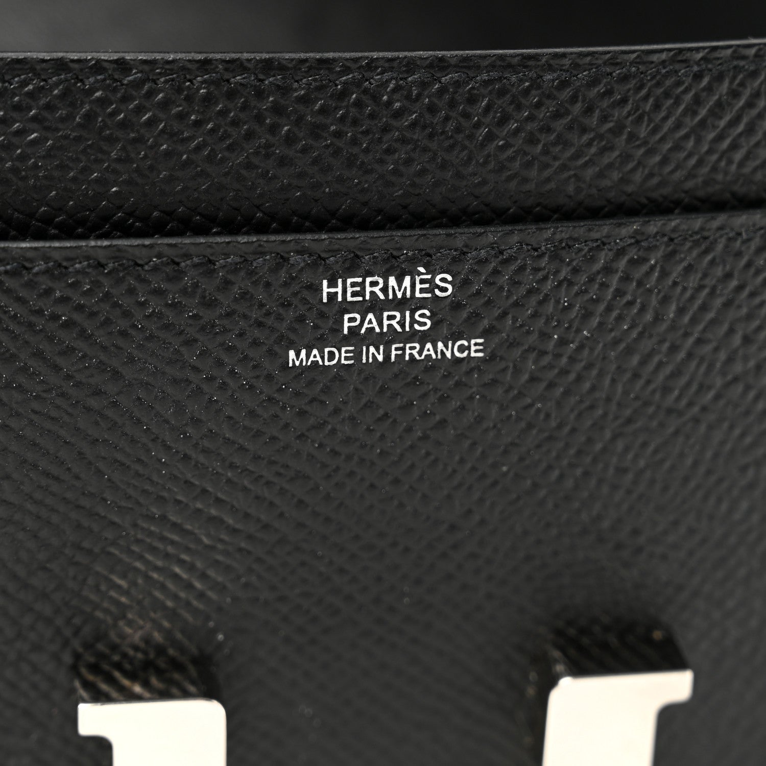 Hermes Epsom Constance Wallet To Go Black 6 of 9