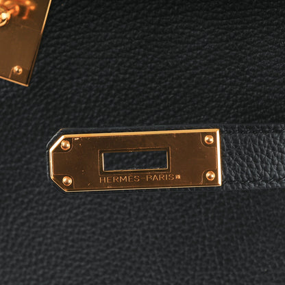 Hermes Togo Kelly Retourne 32 Black 10 of 26