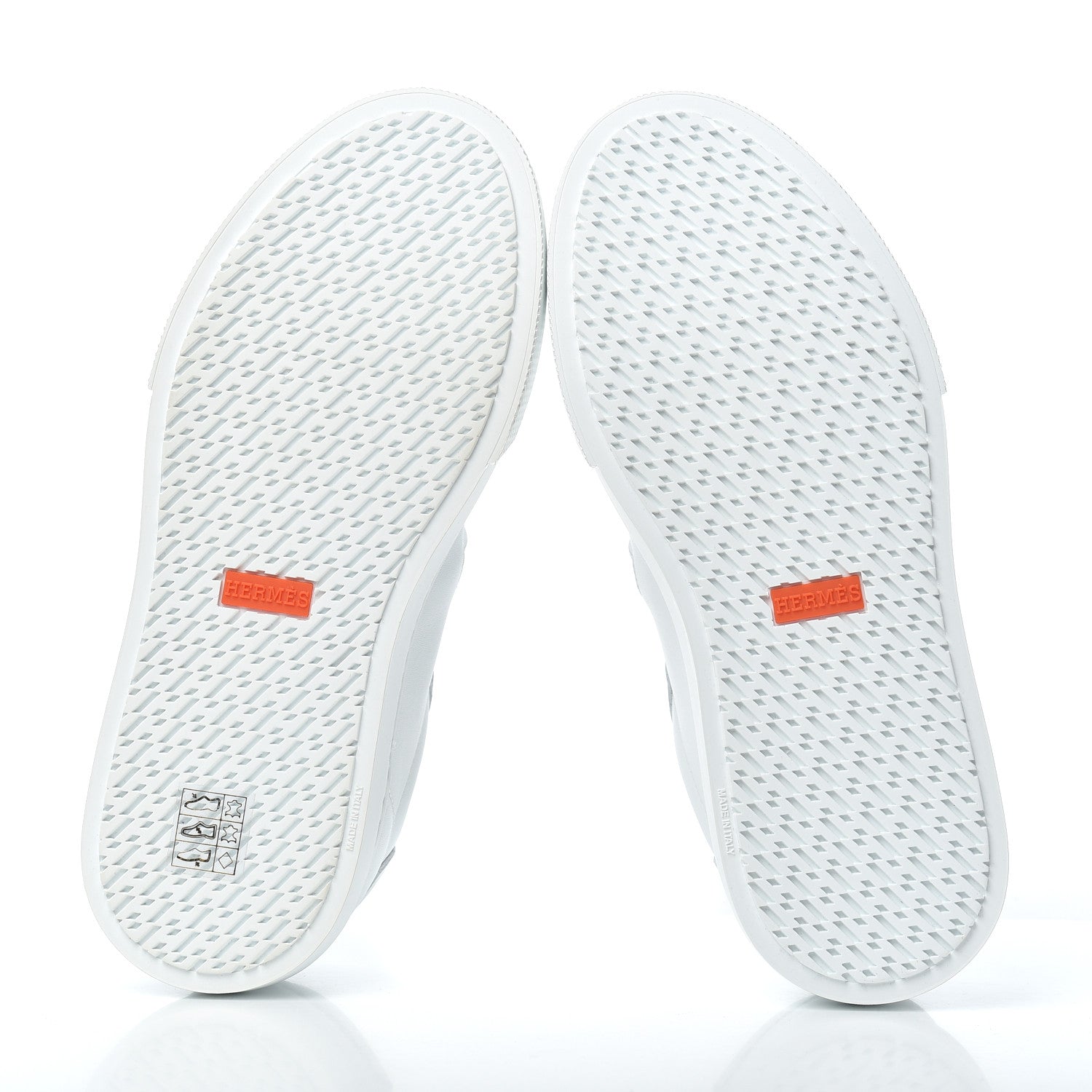 Hermes Calfskin Day Sneakers 36 White 5 of 8