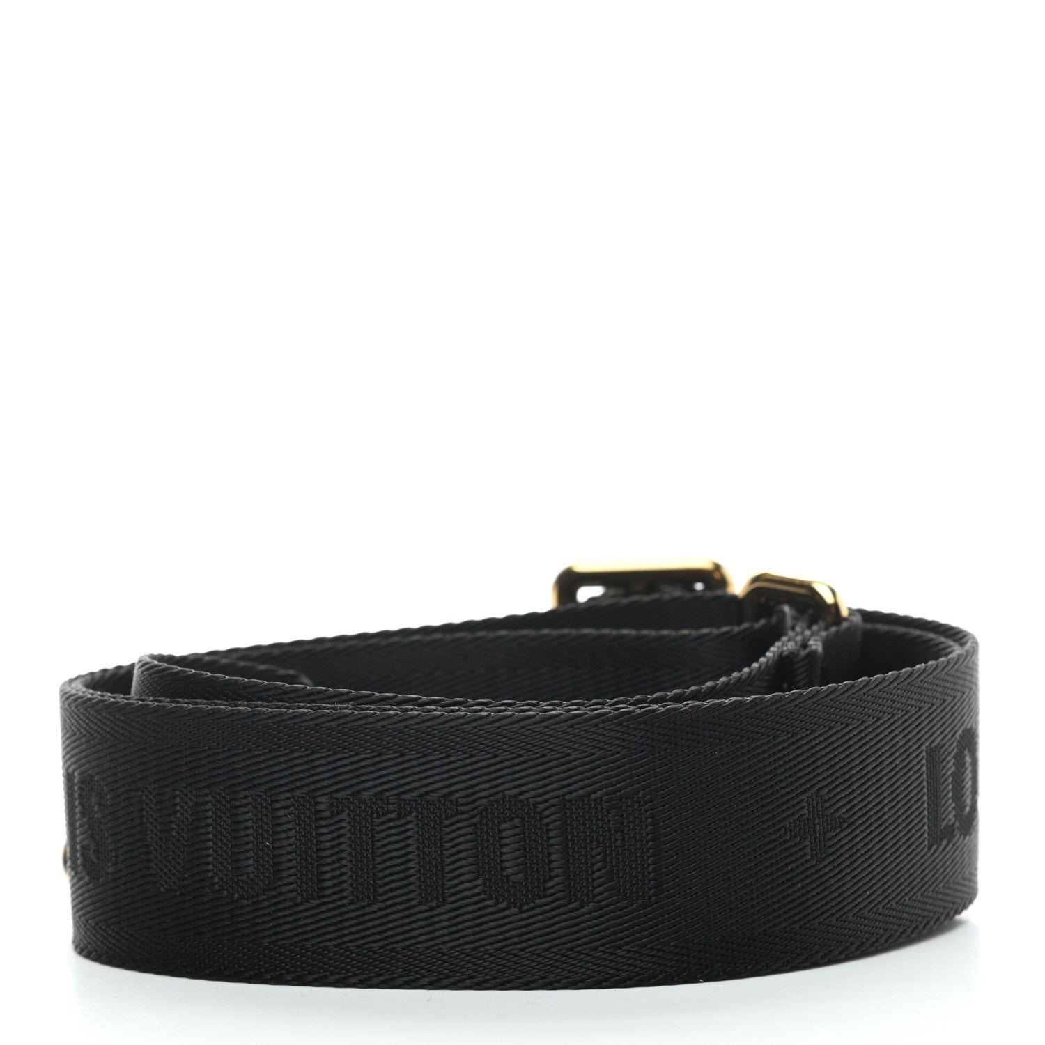 Louis Vuitton Nylon Petite Malle Souple Shoulder Strap Black 2 of 5