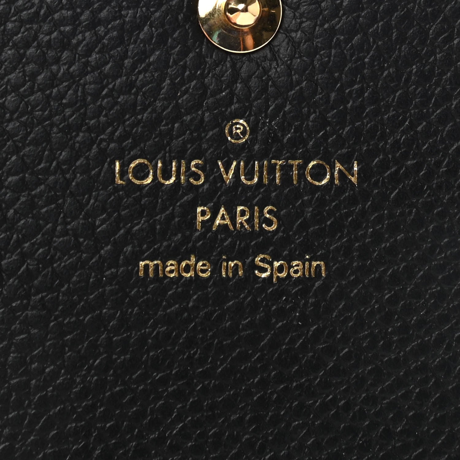 Louis Vuitton Empreinte Business Card Holder Black 6 of 6