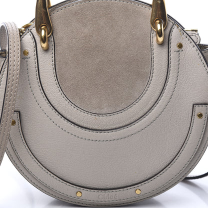 Chloe Calfskin Suede Small Pixie Bag Motty Grey 10 of 10