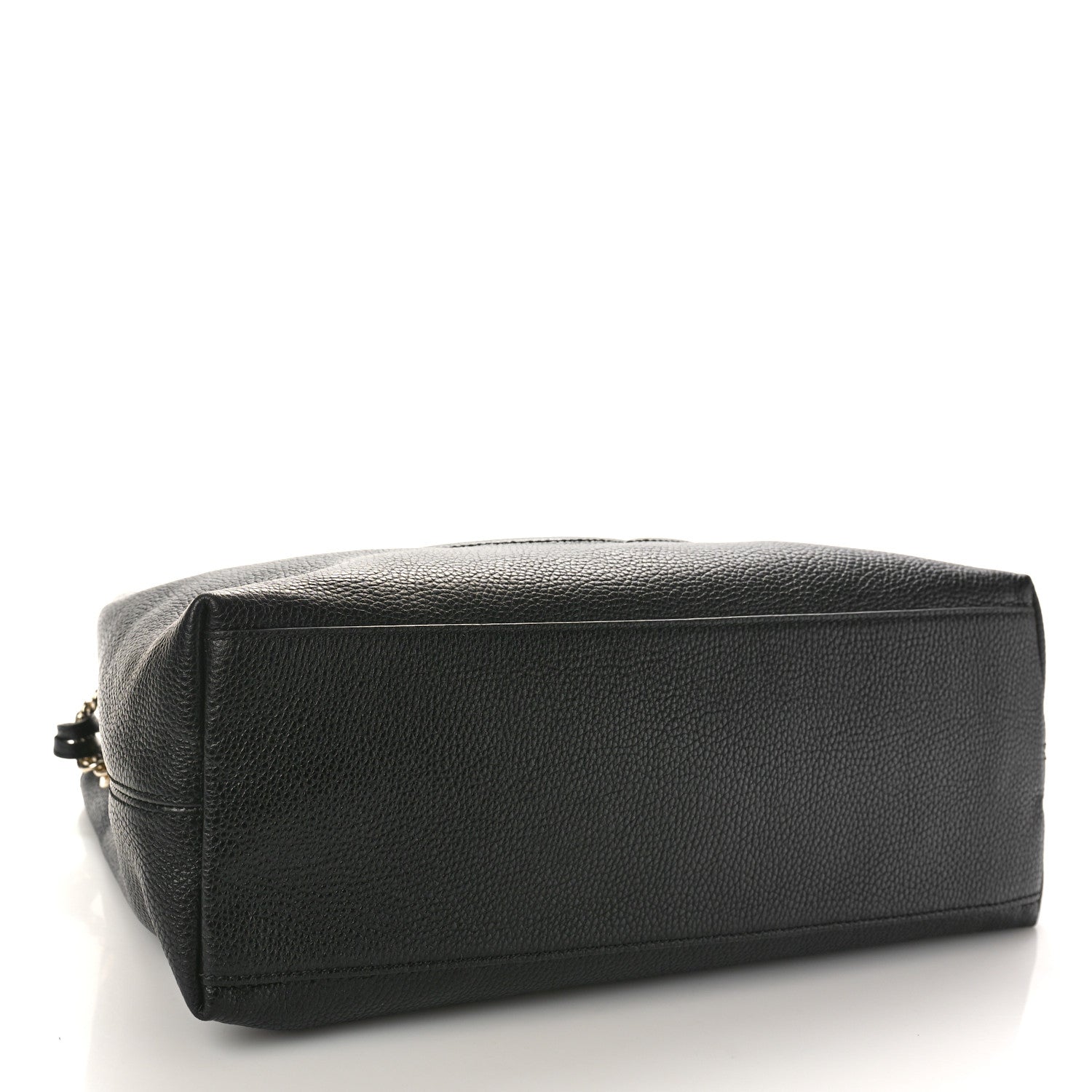 Gucci Pebbled Calfskin Medium Soho Chain Shoulder Bag Black 4 of 11